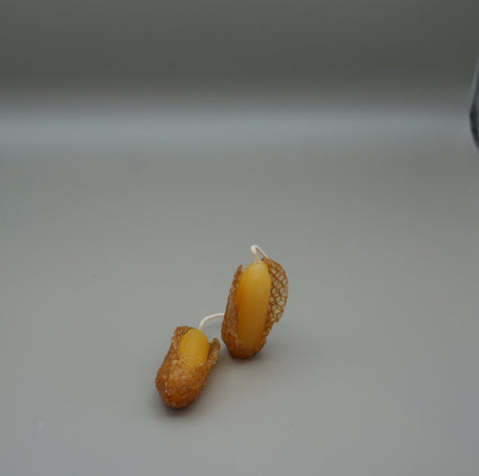 Mini Corn Beeswax Candle