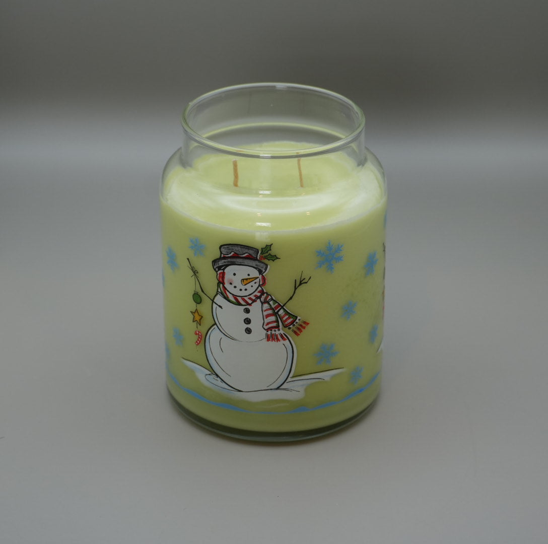 Large Xmas Jar Candle