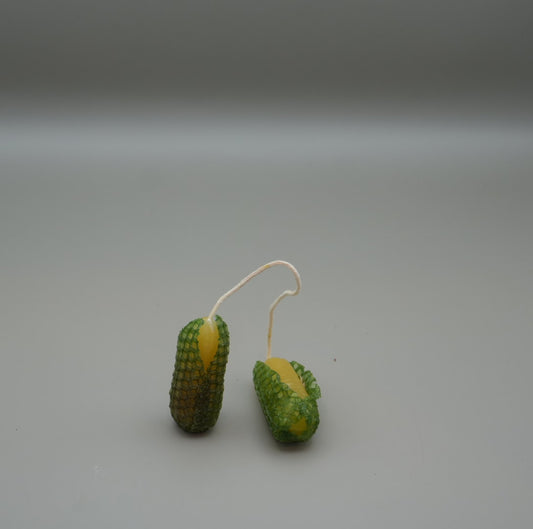 Mini Corn Beeswax Candle