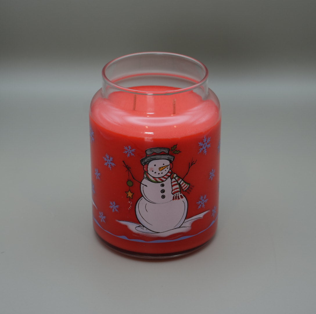 Large Xmas Jar Candle