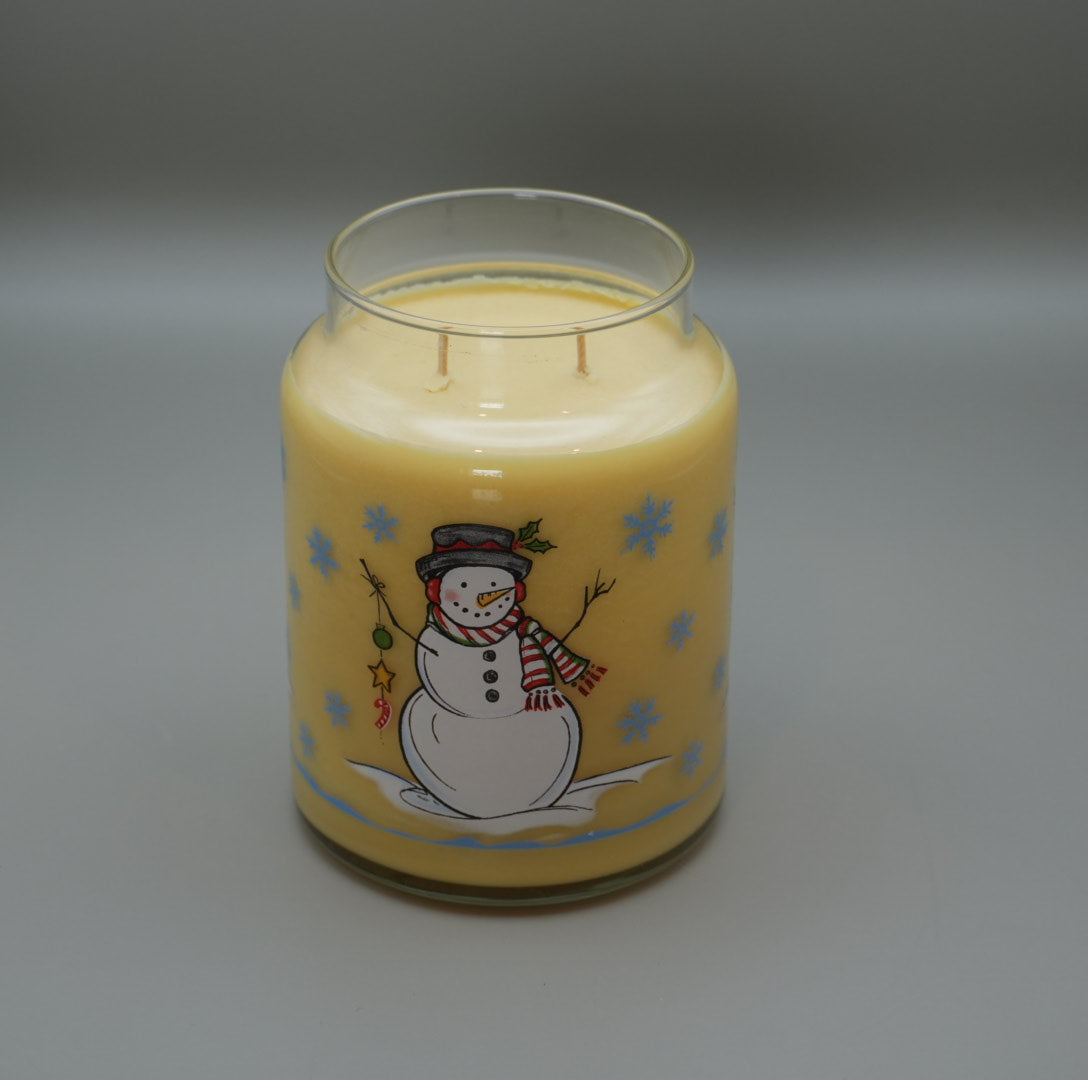 Large Xmas Jar Candle