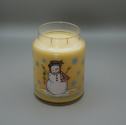 Large Xmas Jar Candle